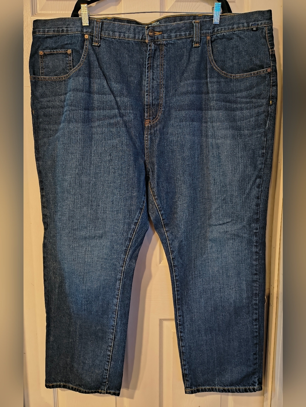 Nautica Plus Size 50X28 Dark Blue Men’s Jeans